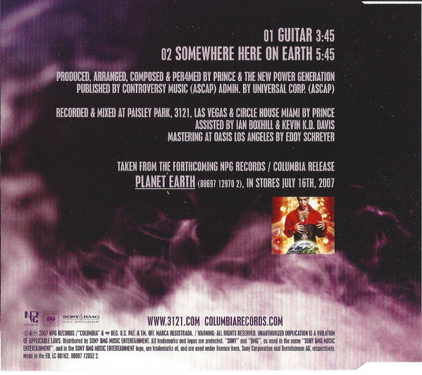 Prince - Guitar (CD) - Discords.nl