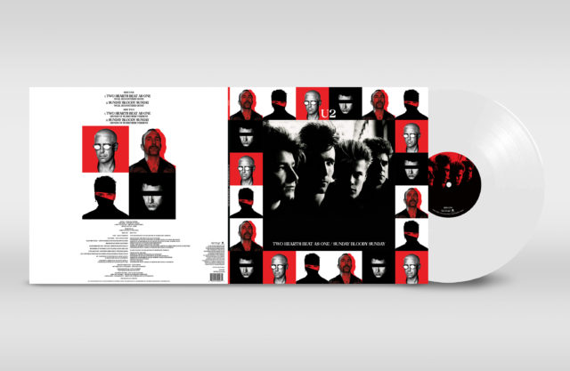 U2 - Two Hearts Beat As One (War Mix) - White Vinyl (LP) (RSD 22-04-2023) - Discords.nl
