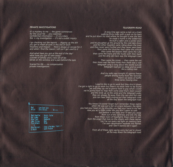 Dire Straits - Love Over Gold (LP Tweedehands) - Discords.nl
