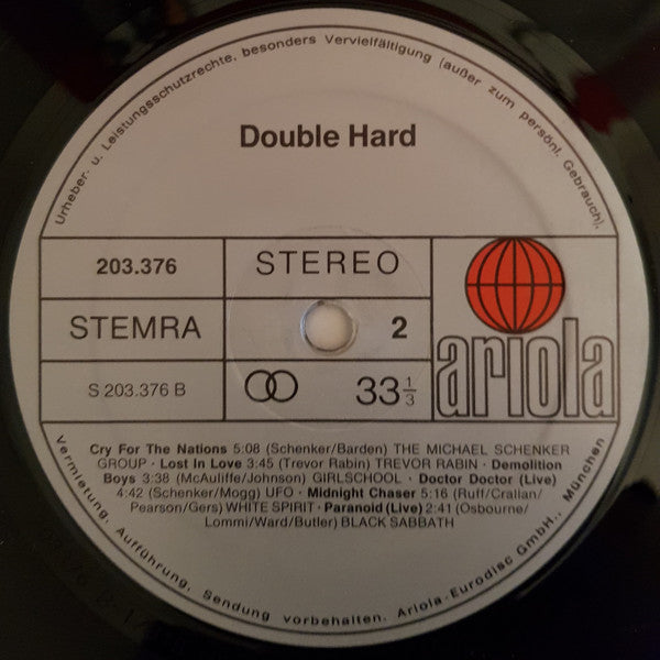 Various - Double Hard (LP Tweedehands) - Discords.nl