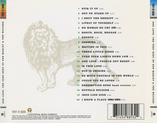 Bob Marley & The Wailers - One Love: The Very Best Of (CD) - Discords.nl
