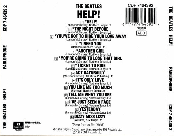 Beatles, The - Help! (CD Tweedehands) - Discords.nl