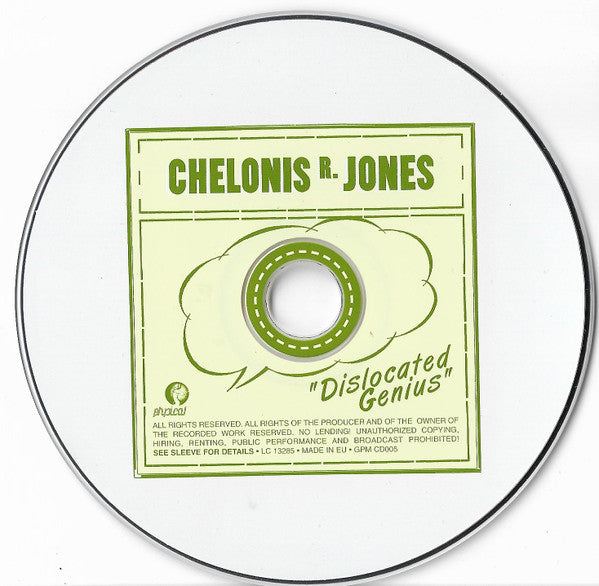 Chelonis R. Jones - Dislocated Genius (CD Tweedehands) - Discords.nl