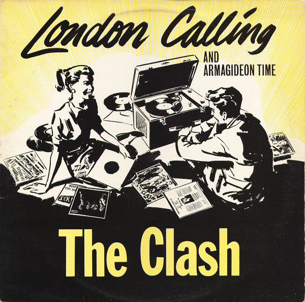 Clash, The - London Calling And Armagideon Time (12" Tweedehands) - Discords.nl