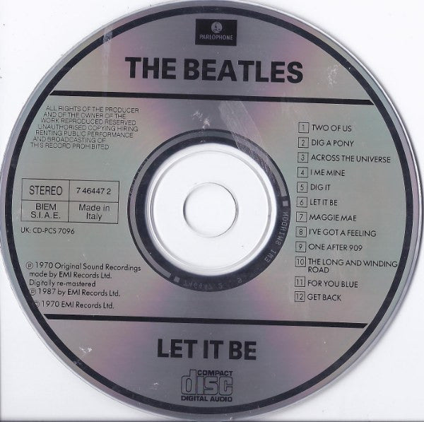 Beatles, The - Let It Be (CD) - Discords.nl