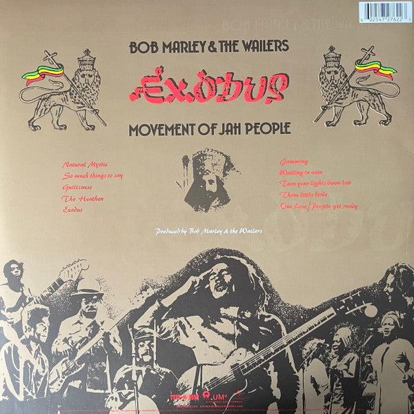 Bob Marley & The Wailers - Exodus (LP) - Discords.nl