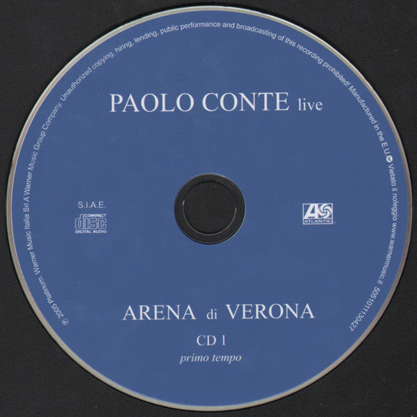 Paolo Conte - Arena Di Verona (CD Tweedehands) - Discords.nl
