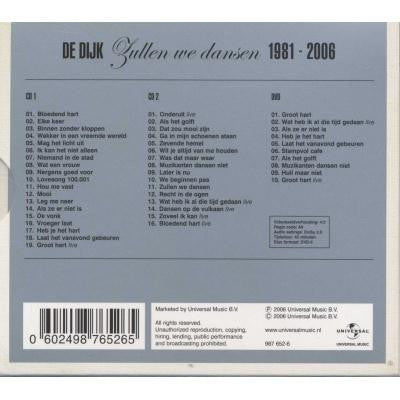 De Dijk - Zullen We Dansen 1981-2006 (CD Tweedehands) - Discords.nl