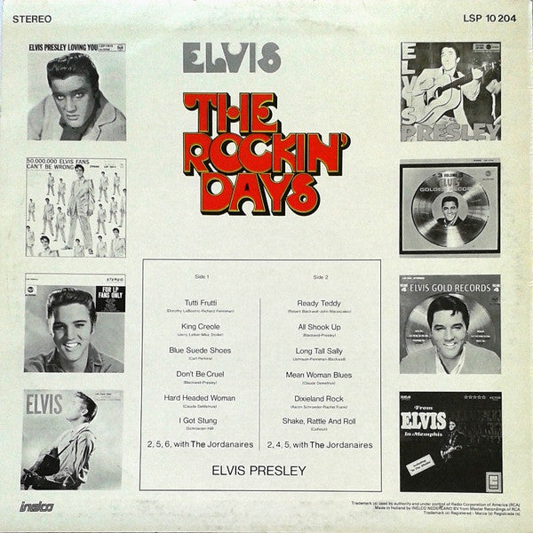 Elvis Presley - The Rockin' Days (LP Tweedehands) - Discords.nl