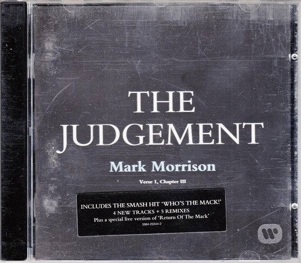 Mark Morrison - The Judgement (Verse 1, Chapter III) (CD) - Discords.nl