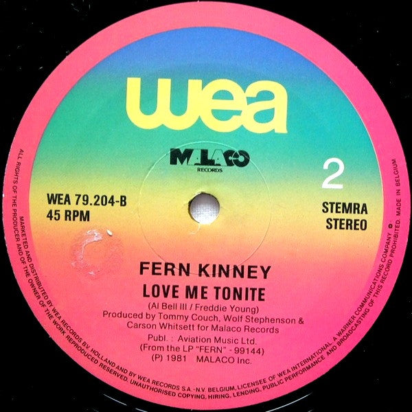 Fern Kinney - I've Been Lonely For So Long (12" Tweedehands) - Discords.nl