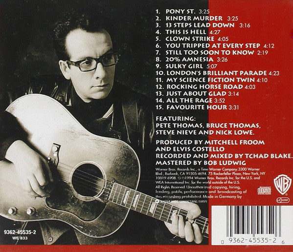 Elvis Costello - Brutal Youth (CD) - Discords.nl