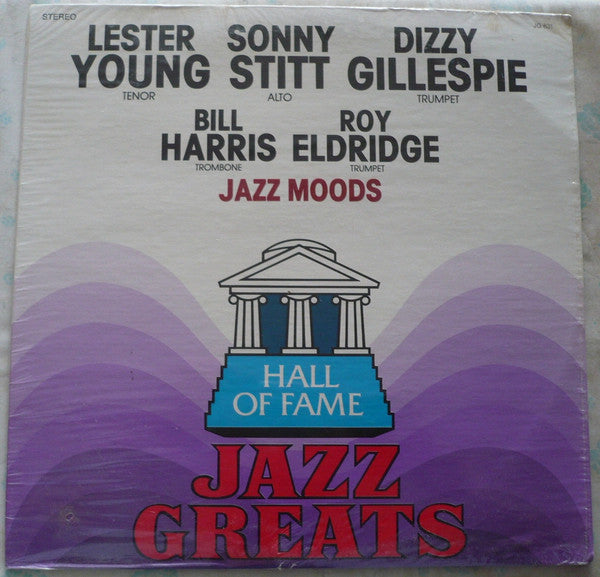 Lester Young, Sonny Stitt, Dizzy Gillespie, Bill Harris, Roy Eldridge - Jazz Moods (LP Tweedehands) - Discords.nl