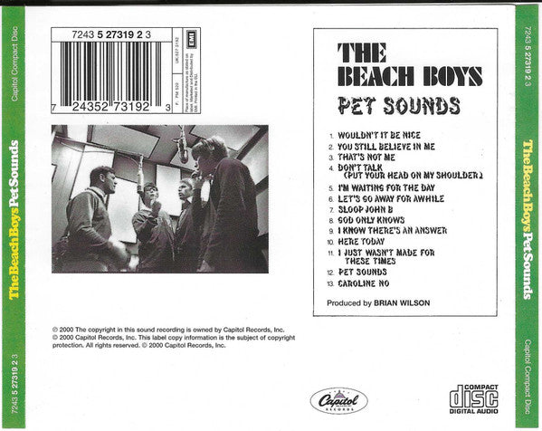 Beach Boys, The - Pet Sounds (CD) - Discords.nl