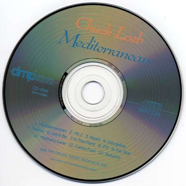 Chuck Loeb - Mediterranean (CD Tweedehands) - Discords.nl