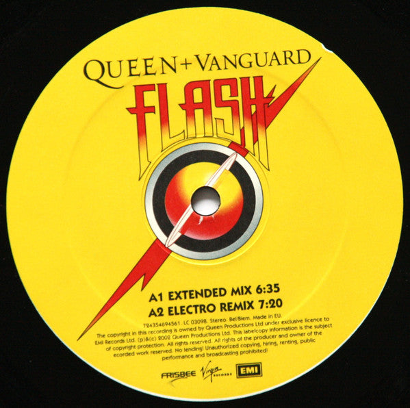 Queen + Vanguard - Flash (The Official Club Mixes) (12" Tweedehands) - Discords.nl