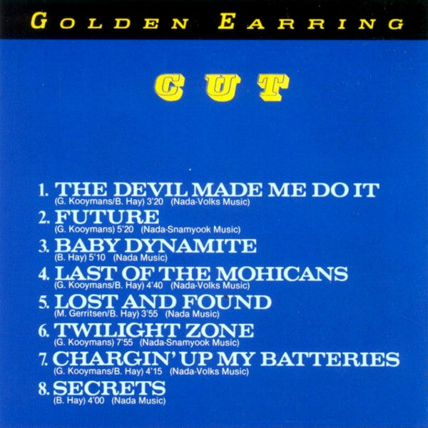 Golden Earring - Cut (CD) - Discords.nl