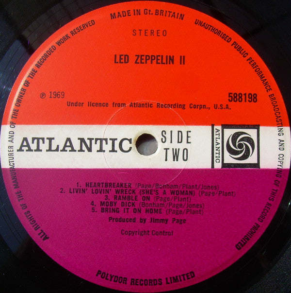 Led Zeppelin - Led Zeppelin II (LP Tweedehands) - Discords.nl