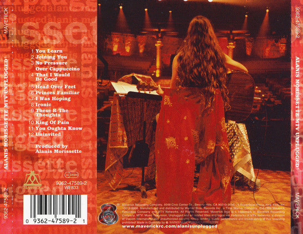 Alanis Morissette - MTV Unplugged (CD) - Discords.nl