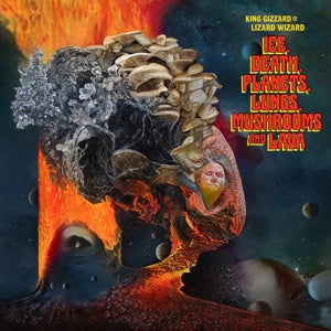 King Gizzard & The Lizard Wizard - King Gizzard & The Lizard Wizard - Ice, Death, Planets, Lungs, Mushroom And Lava - Recycled Vinyl (L (LP) - Discords.nl