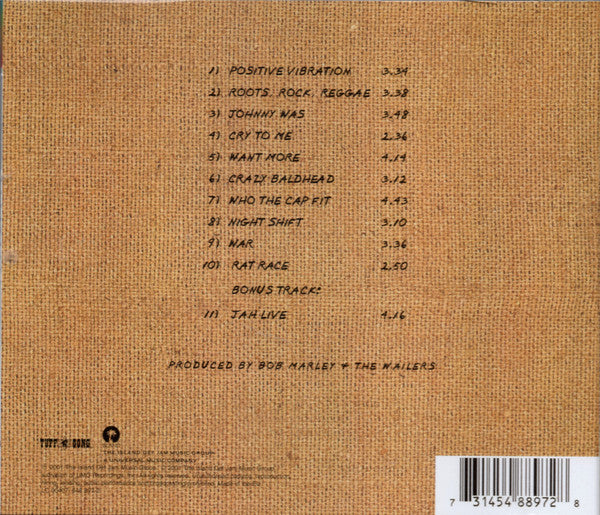 Bob Marley & The Wailers - Rastaman Vibration (CD Tweedehands) - Discords.nl