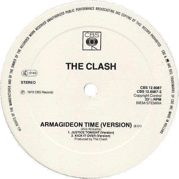 Clash, The - London Calling And Armagideon Time (12" Tweedehands) - Discords.nl