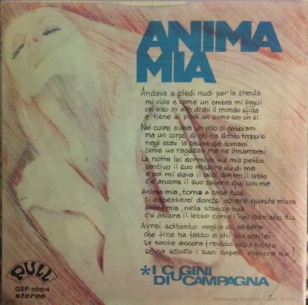 I Cugini Di Campagna - Anima Mia (7-inch Tweedehands) - Discords.nl