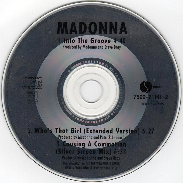 Madonna - Into The Groove (CD) - Discords.nl