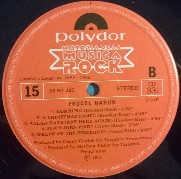 Procol Harum - Procol Harum (LP Tweedehands) - Discords.nl