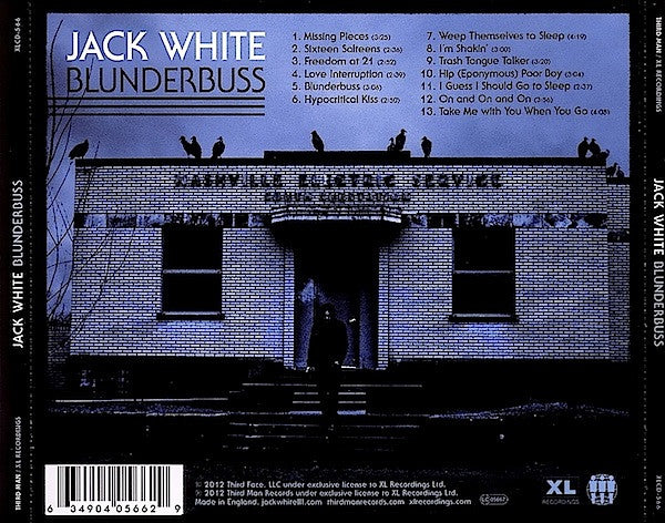 Jack White (2) - Blunderbuss (CD)