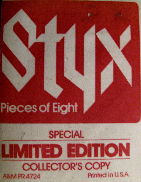 Styx - Pieces Of Eight (LP Tweedehands) - Discords.nl