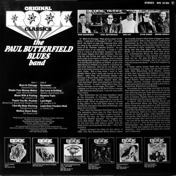 Paul Butterfield Blues Band, The - The Paul Butterfield Blues Band (LP Tweedehands)