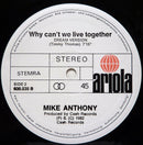 Mike Anthony - Why Can't We Live Together... (12" Tweedehands)