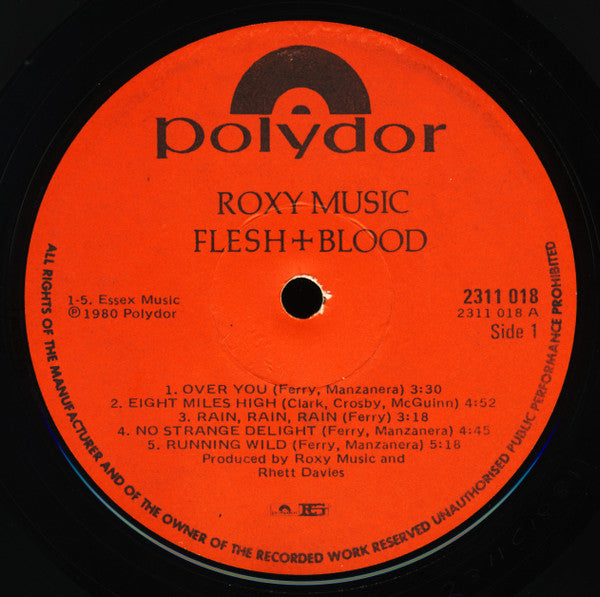 Roxy Music - Flesh + Blood (LP Tweedehands)