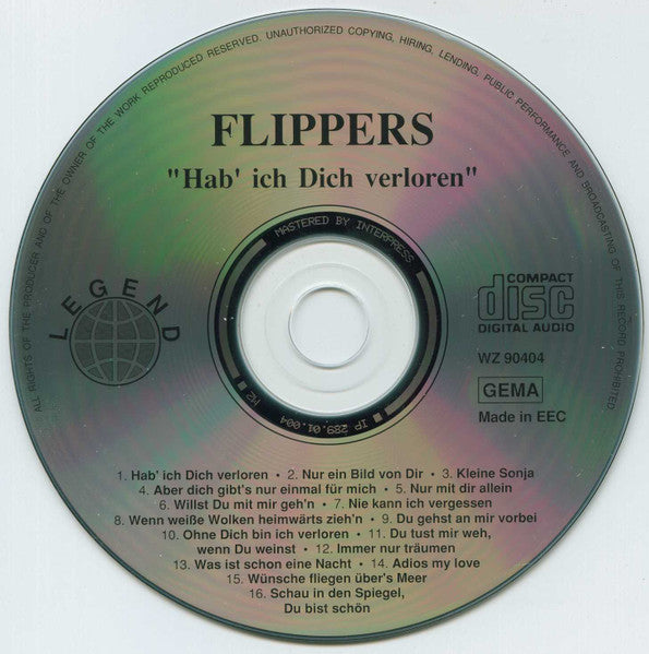 Die Flippers - Hab' Ich Dich Verloren (CD Tweedehands)