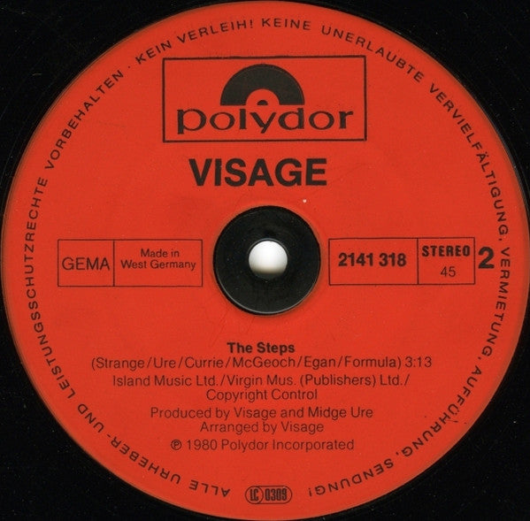 Visage - Fade To Grey (12" Tweedehands)