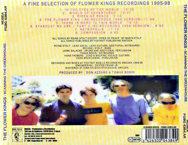 Flower Kings, The - Scanning The Greenhouse (CD)