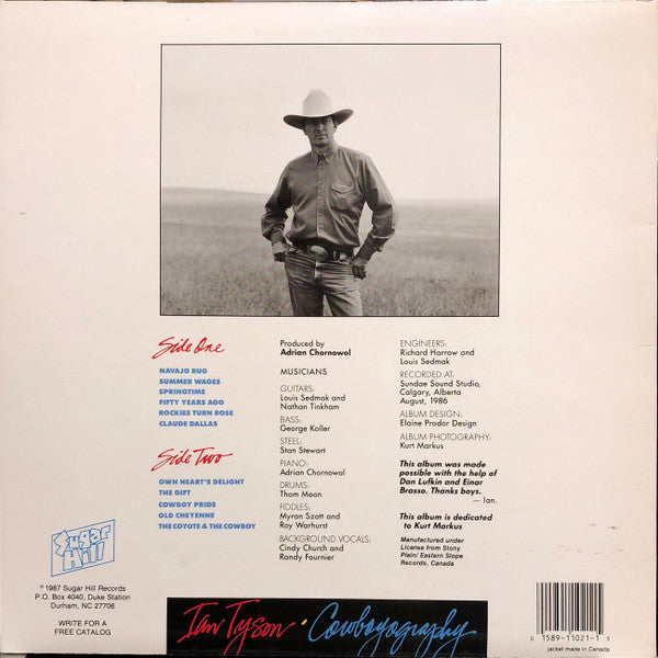 Ian Tyson - Cowboyography (LP Tweedehands) - Discords.nl