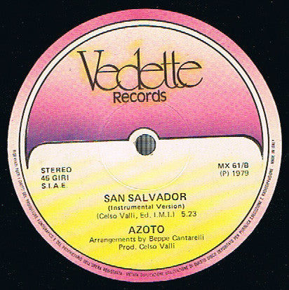 Azoto - San Salvador (12" Tweedehands) - Discords.nl