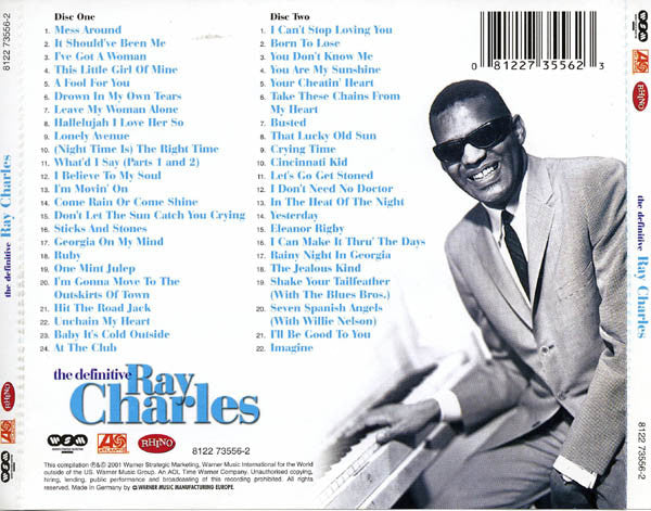 Ray Charles - The Definitive Ray Charles (CD)