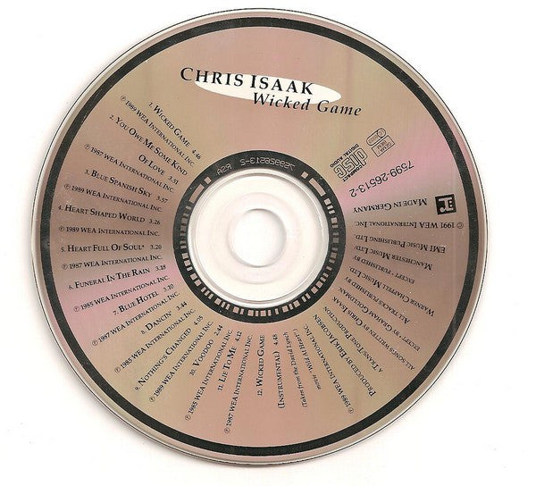 Chris Isaak - Wicked Game (CD Tweedehands) - Discords.nl
