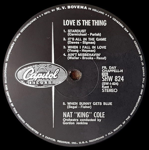 Nat King Cole - Love Is The Thing (LP Tweedehands) - Discords.nl