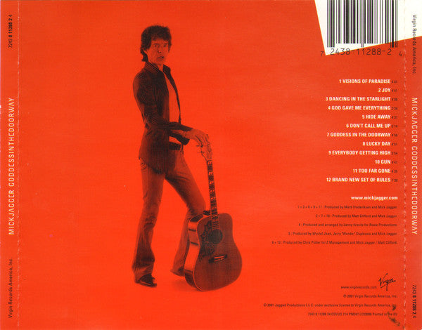 Mick Jagger - Goddessinthedoorway (CD)