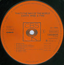Earth, Wind & Fire - That's The Way Of The World (LP Tweedehands)