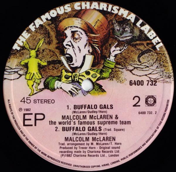 Malcolm McLaren And World's Famous Supreme Team - Buffalo Gals (Special Stereo Scratch Mix) (12" Tweedehands) - Discords.nl