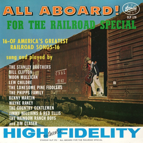 Various - All Aboard! For The Railroad Special (LP Tweedehands) - Discords.nl