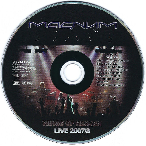 Magnum (3) - Wings Of Heaven Live 2007/8 (CD)