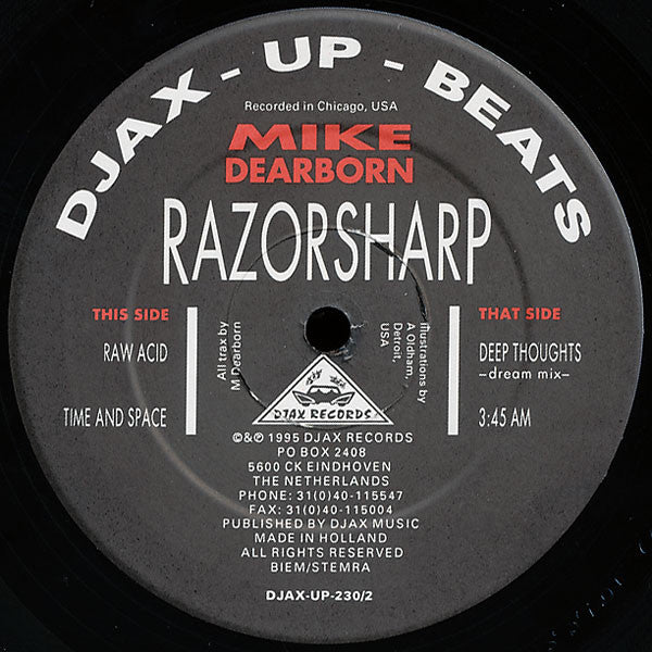 Mike Dearborn - Razorsharp (LP Tweedehands)