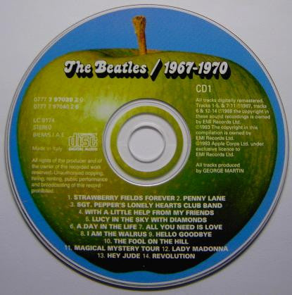 Beatles, The - 1967-1970 (CD Tweedehands) - Discords.nl