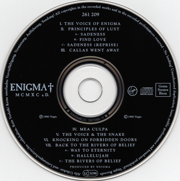 Enigma - MCMXC a.D. (CD Tweedehands)